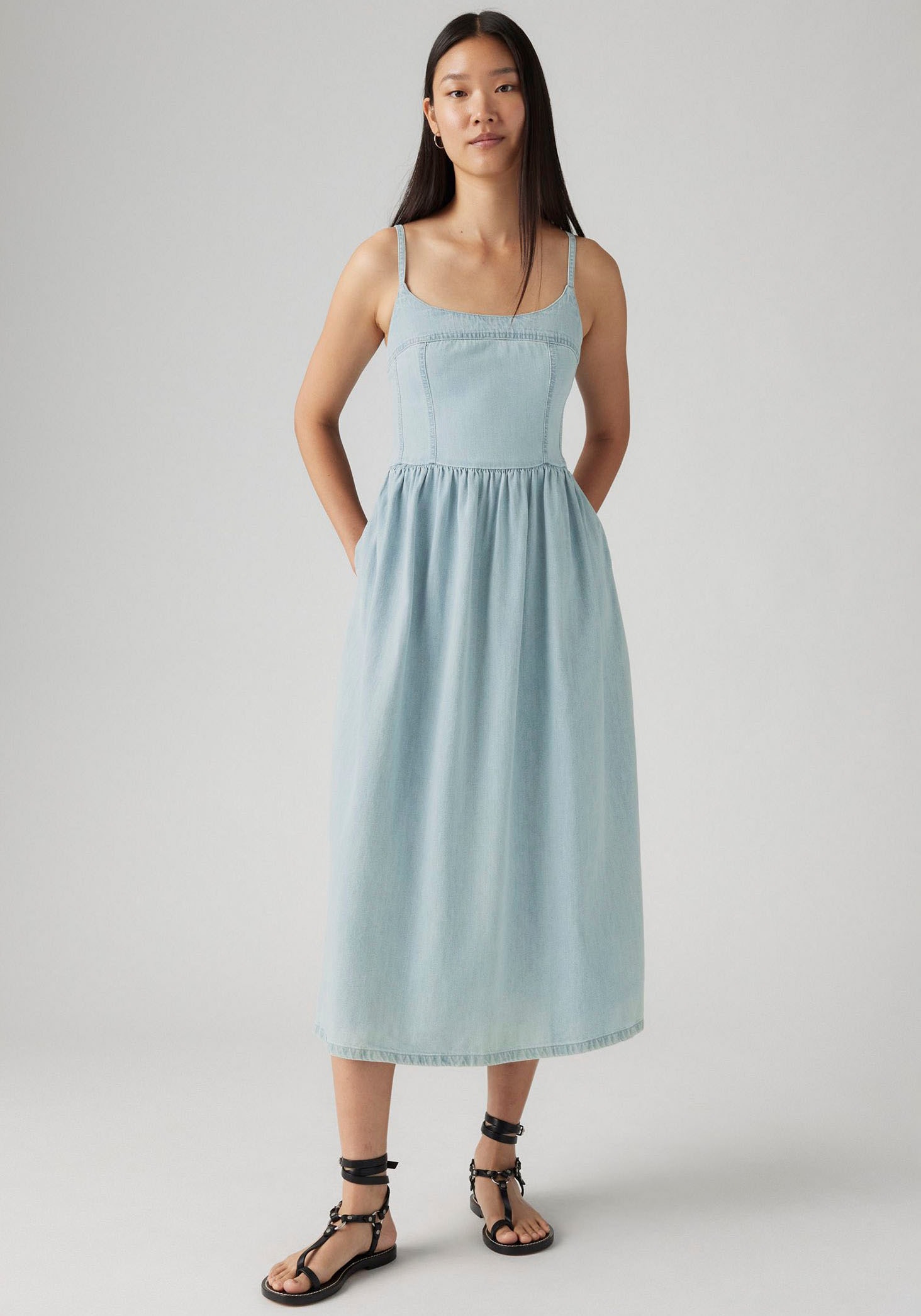 Levi's® Spaghettikleid »ALESSIE BUSTIER DRESS«, mit verstellbaren Trägern von Levi's®
