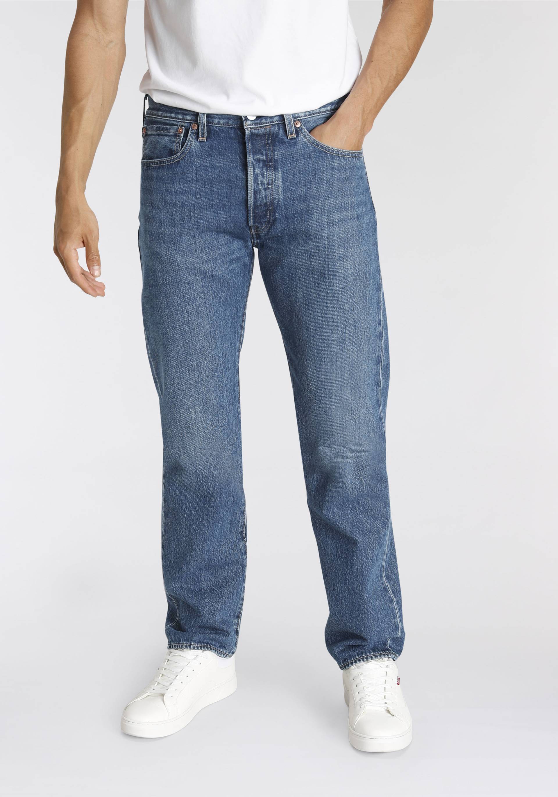 Levi's® Straight-Jeans »501 LEVI'S ORIGINAL«, mit Markenlabel von Levi's®