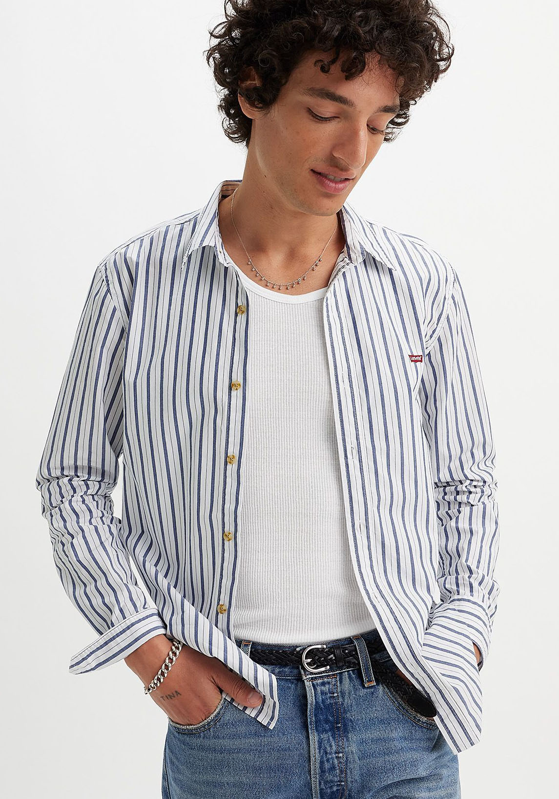 Levi's® Streifenhemd »BATTERY HM SHIRT SLIM« von Levi's®