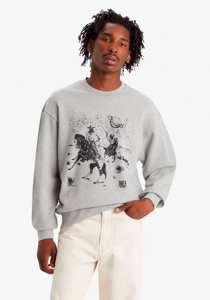 Levi's® Sweatshirt »RELAXD GRAPHIC CREW GREYS« von Levi's®