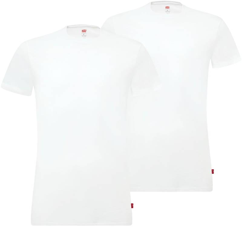 Levi's® T-Shirt, (Packung, 2er-Pack), mit breitem Logobund von Levi's®