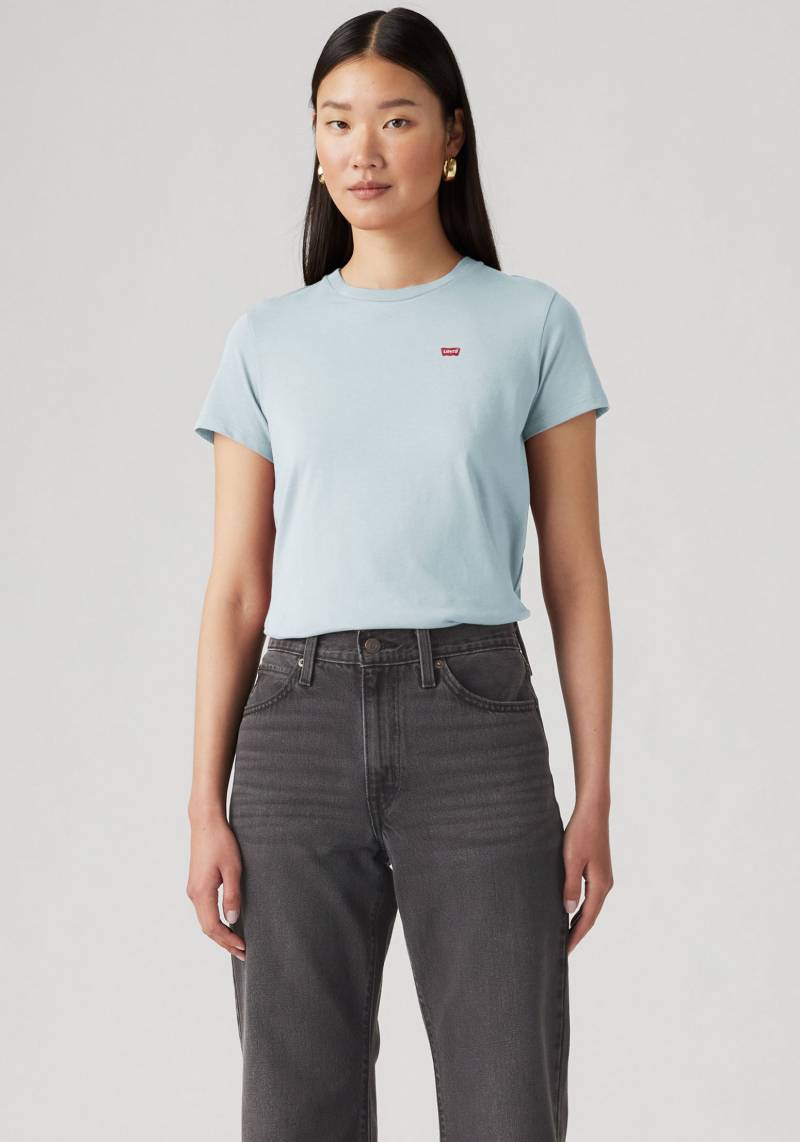 Levi's® T-Shirt »Mini-Logo«, (2 tlg., 2er-Pack), mit kleiner Markenlogo-Stickerei auf der Brust von Levi's®