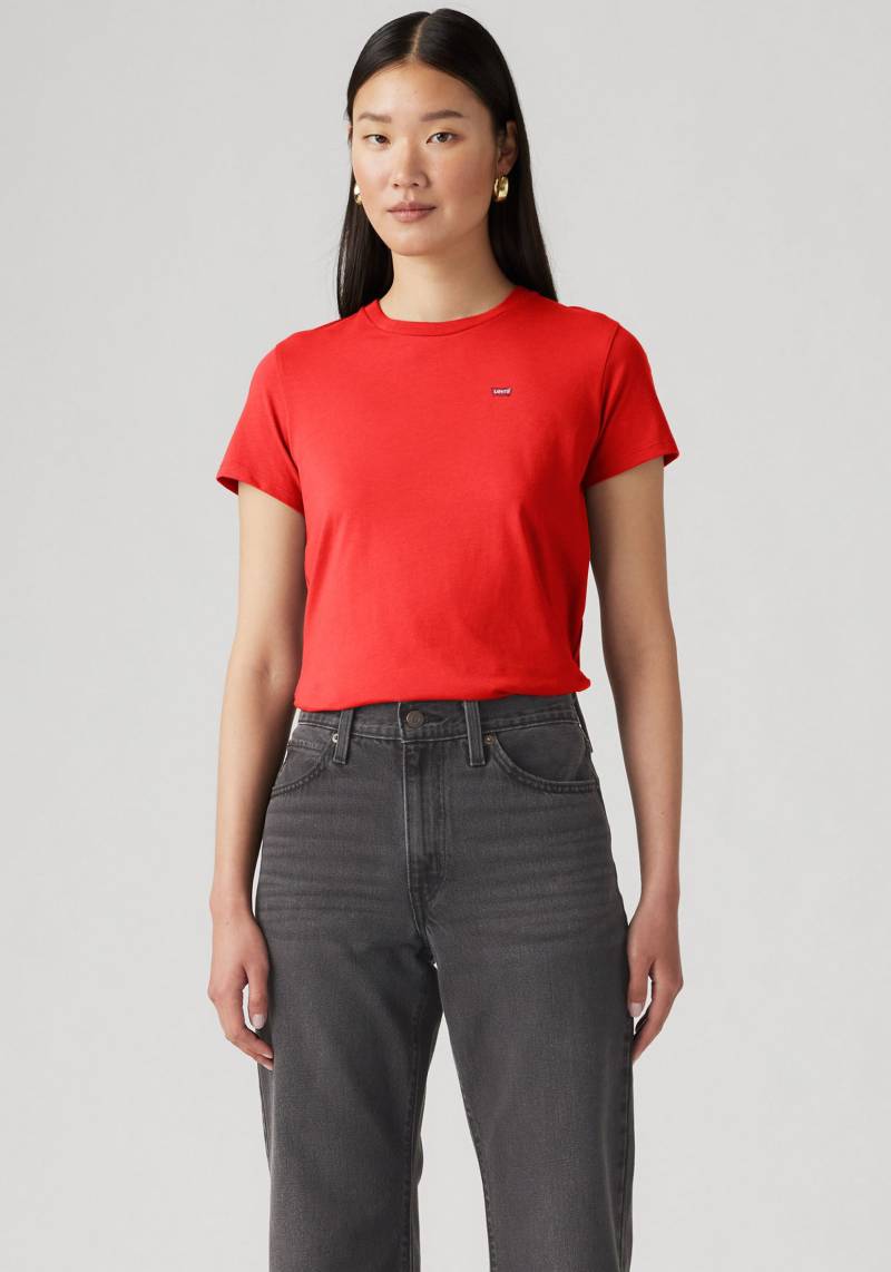 Levi's® T-Shirt »Mini-Logo«, (2 tlg., 2er-Pack), mit kleiner Markenlogo-Stickerei auf der Brust von Levi's®