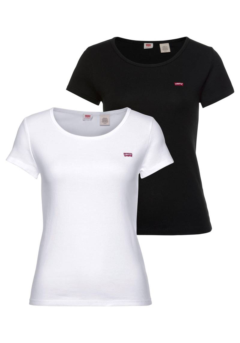Levi's® T-Shirt »Mini-Logo«, (2 tlg., 2er-Pack) von Levi's®