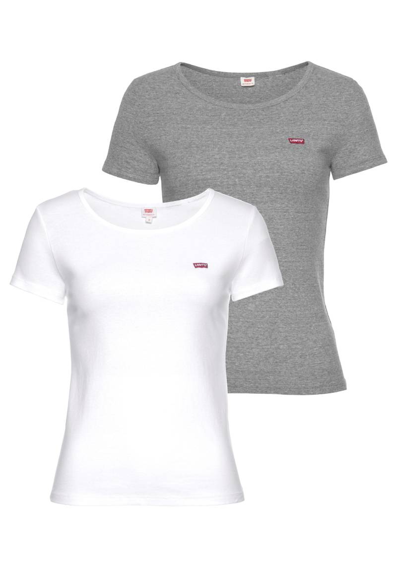 Levi's® T-Shirt »Mini-Logo«, (2 tlg., 2er-Pack) von Levi's®