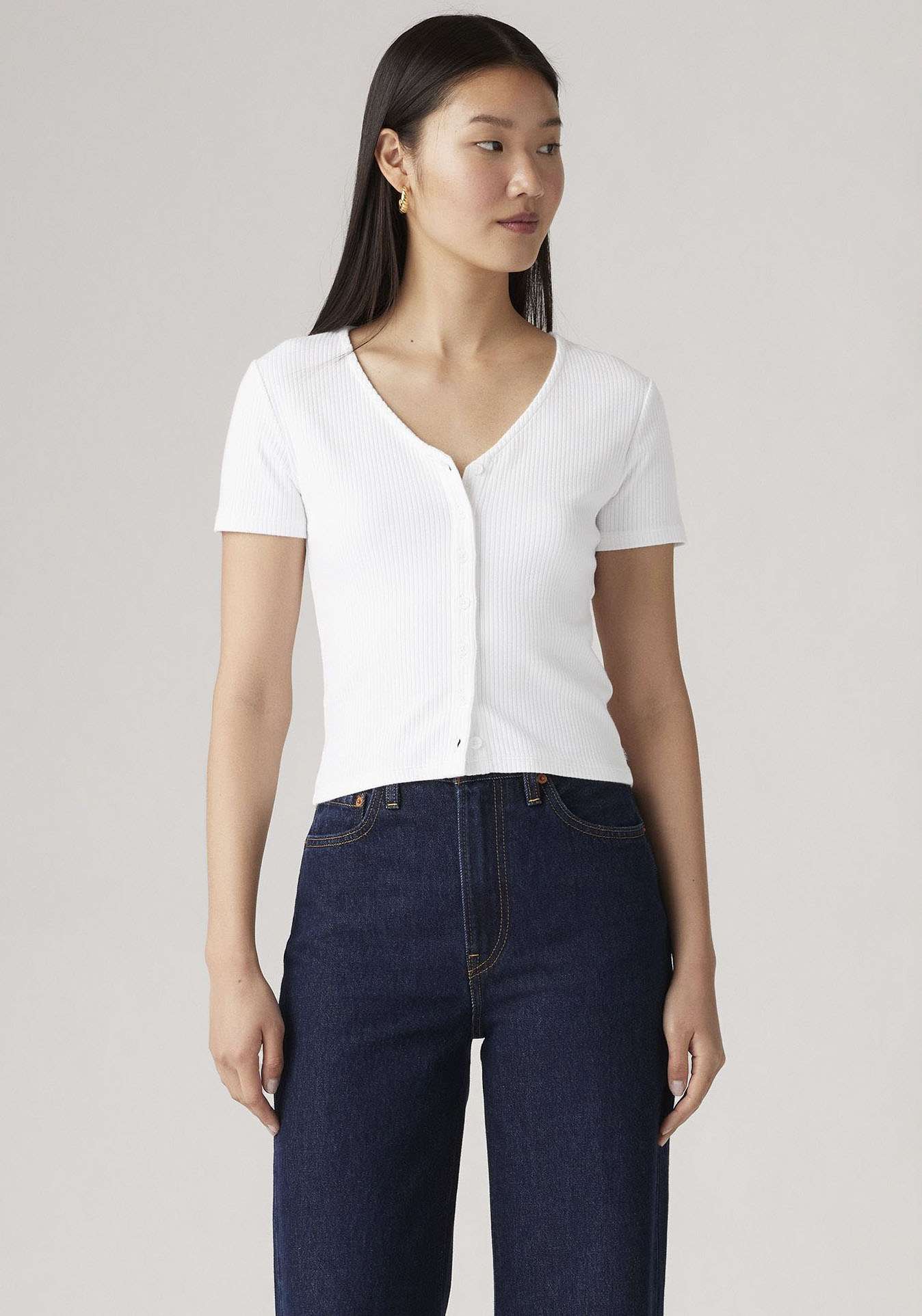 Levi's® V-Shirt, mit Knopfleiste von Levi's®