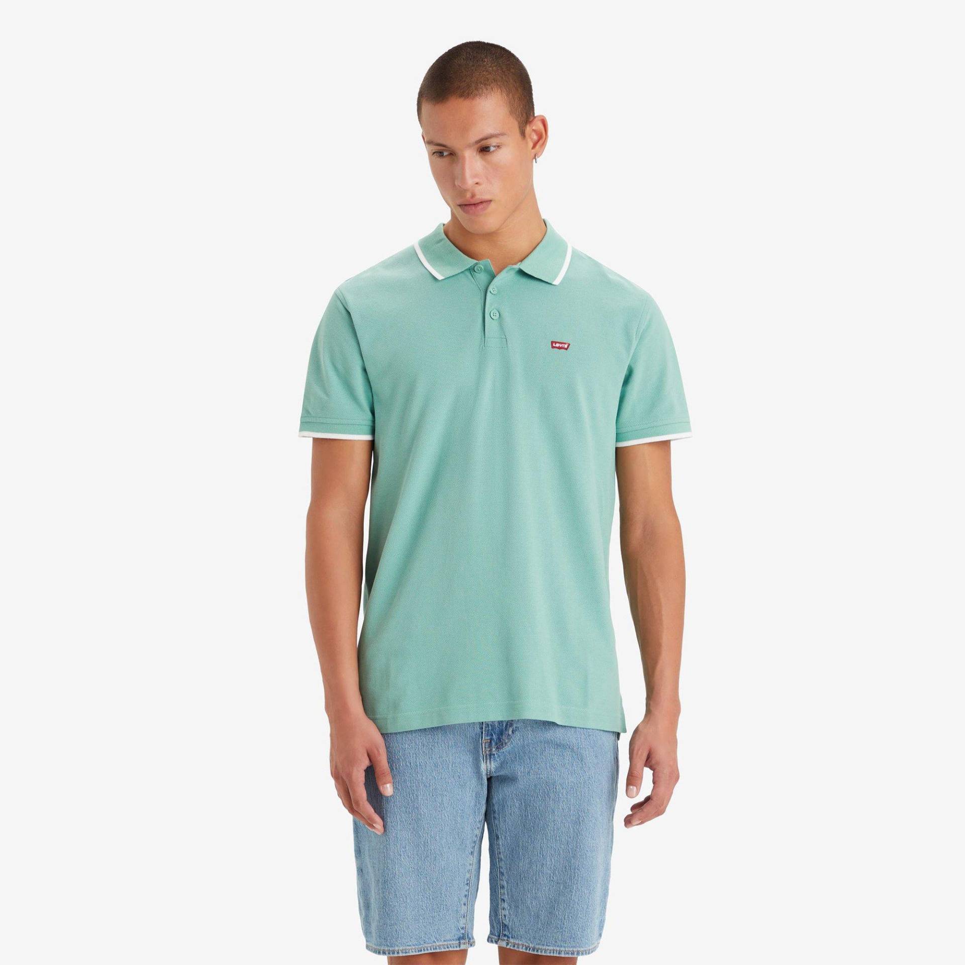 Poloshirt, Kurzarm Herren Grün L von Levi's®