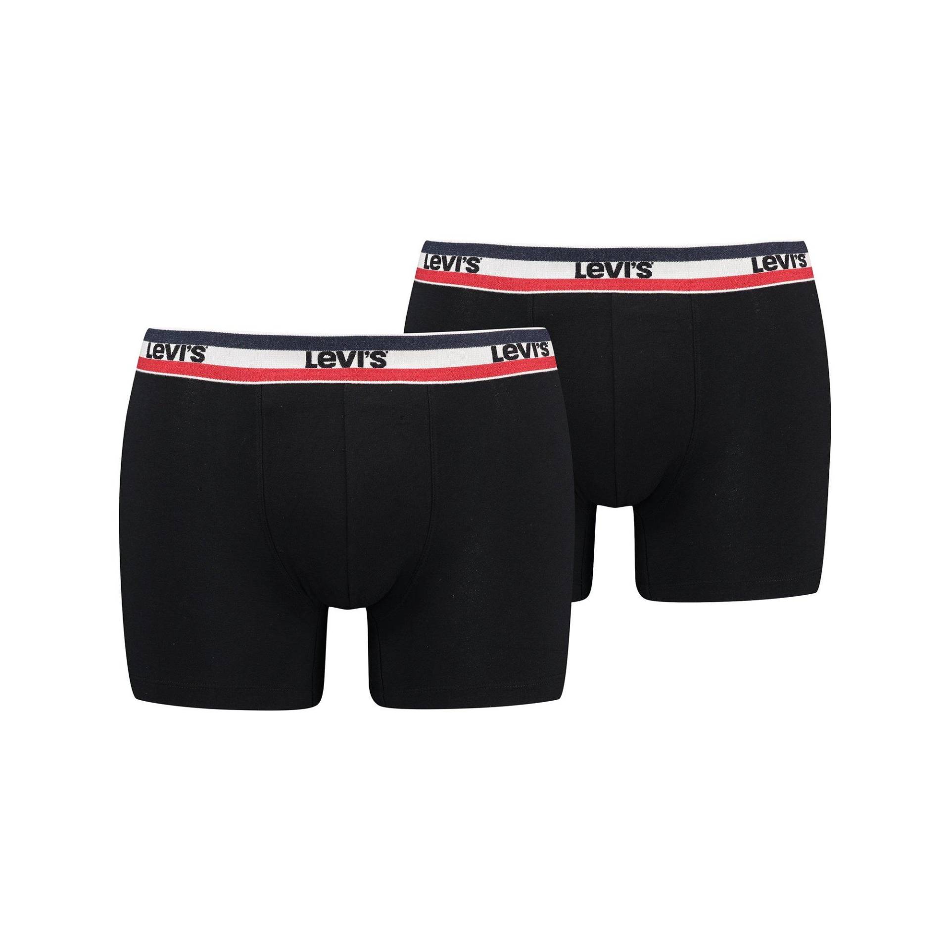 Duopack, Pantys Herren Black L von Levi's®