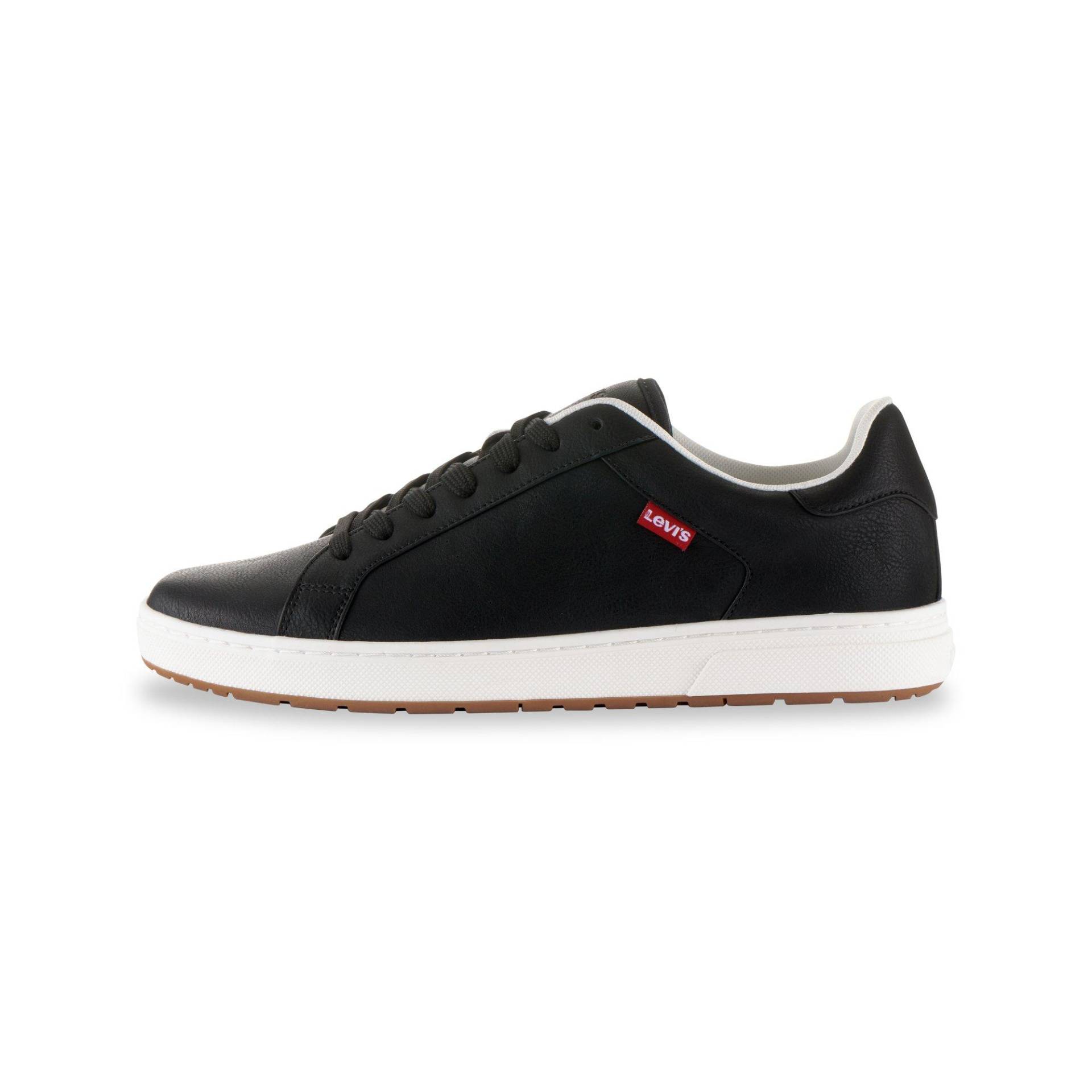 Sneakers, Low Top Herren Schwarz/Weiss 44 von Levi's®