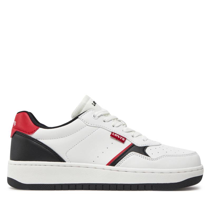 Sneakers Levi's® VUNI0091S-0239 White Black Red von Levi's®