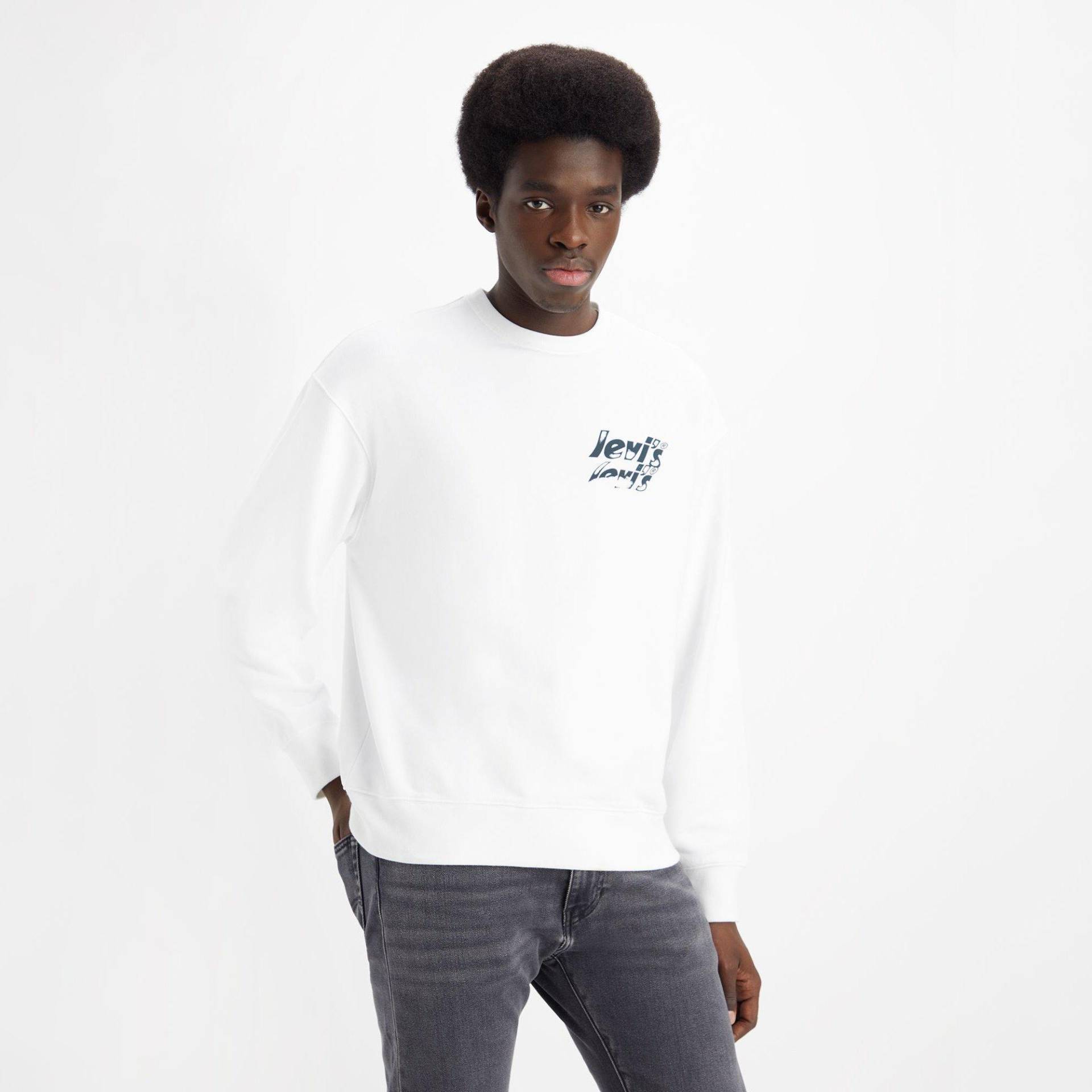 Sweatshirt Herren Weiss L von Levi's®