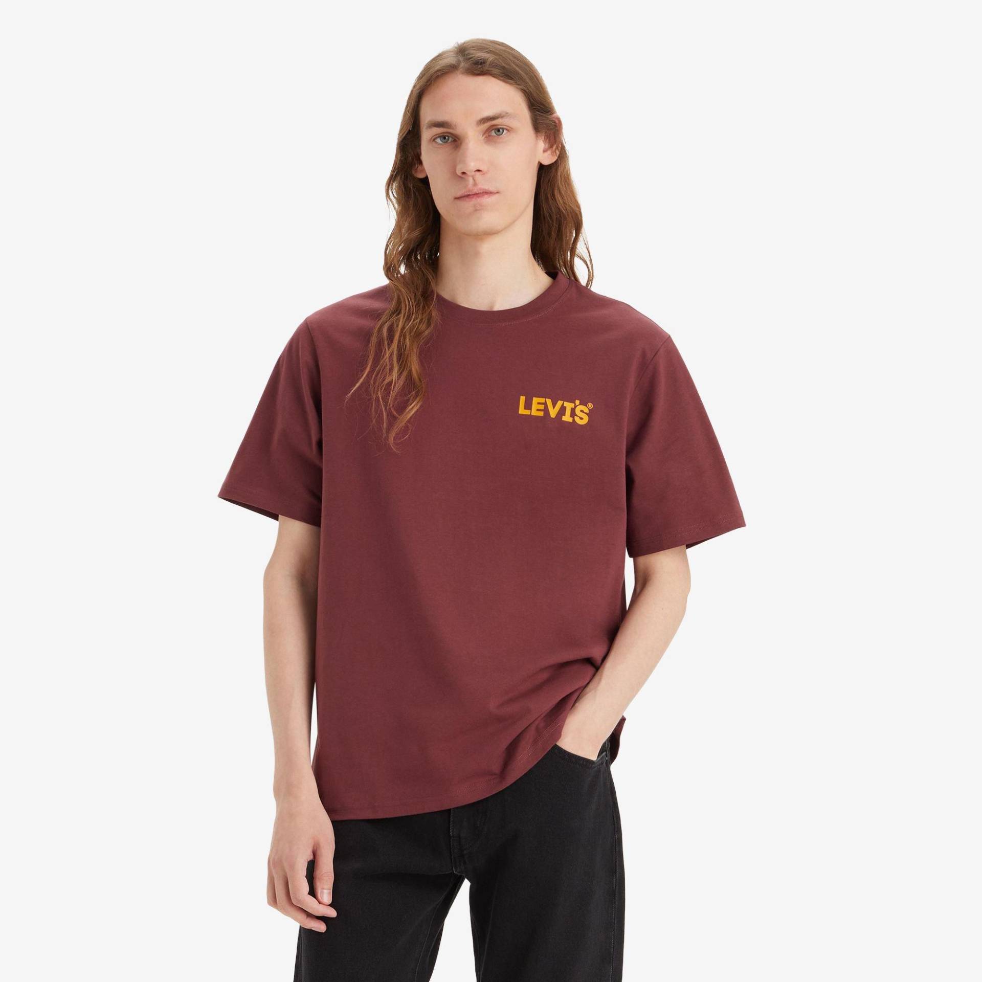 T-shirt Herren Bordeaux L von Levi's®