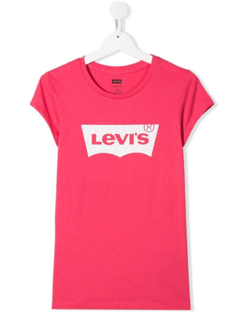 Levi's Kids TEEN logo print T-shirt - Pink von Levi's Kids