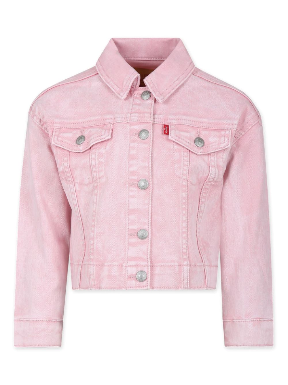 Levi's Kids classic-collar denim jacket - Pink von Levi's Kids