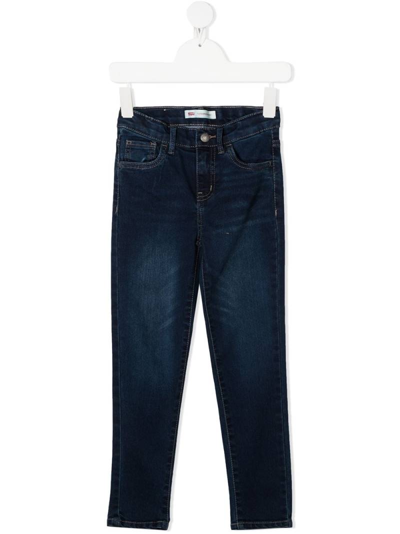 Levi's Kids faded slim-fit jeans - Blue von Levi's Kids