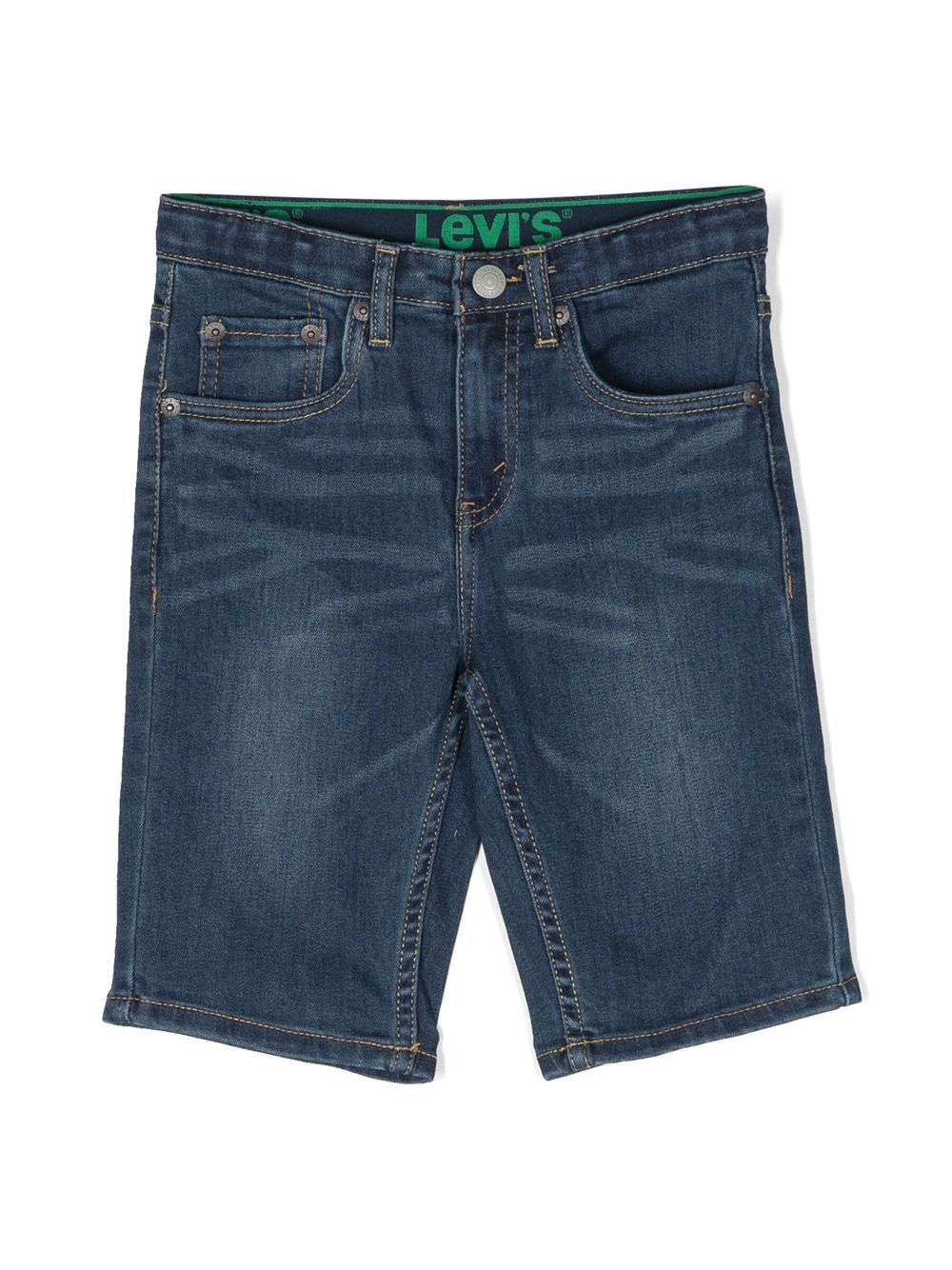 Levi's Kids knee-length denim shorts - Blue von Levi's Kids