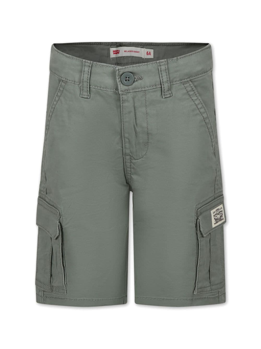 Levi's Kids logo-appliquéd cargo shorts - Green von Levi's Kids