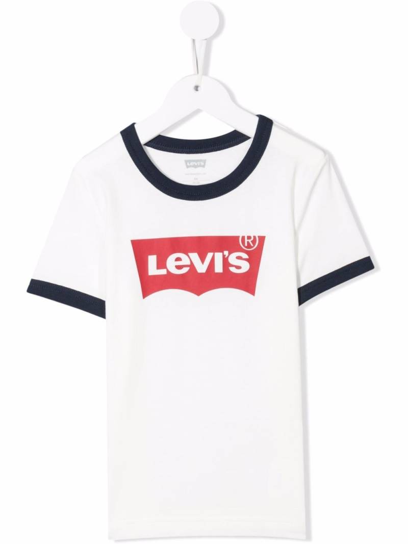 Levi's Kids logo-print BCI cotton T-shirt - White von Levi's Kids