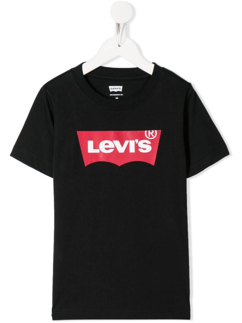 Levi's Kids logo print T-shirt - Black von Levi's Kids