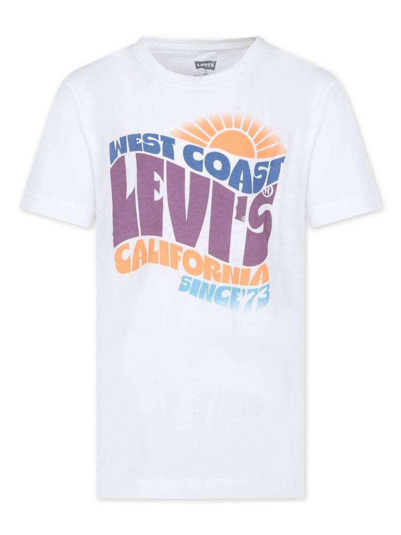 Levi's Kids logo-print T-shirt - White von Levi's Kids