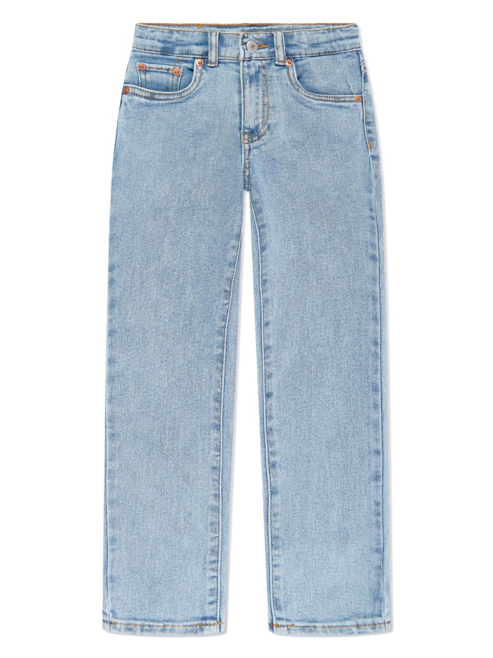 Levi's Kids mid-rise straight-leg jeans - Blue von Levi's Kids