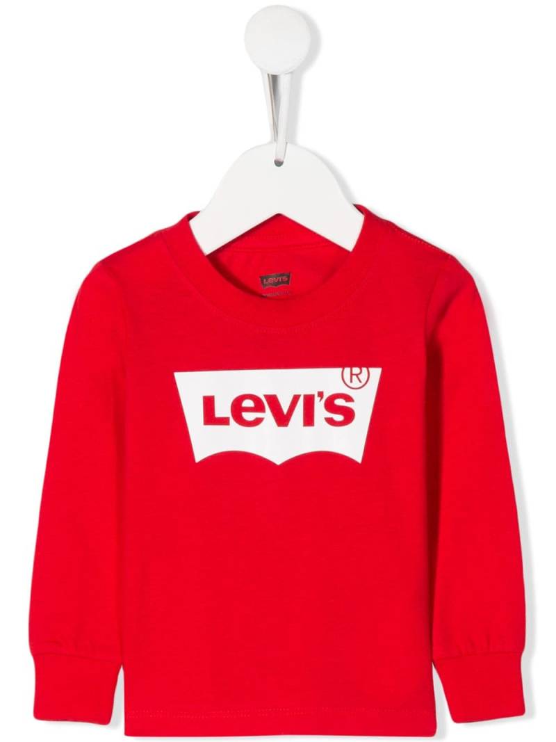 Levi's Kids printed logo sweatshirt - Red von Levi's Kids