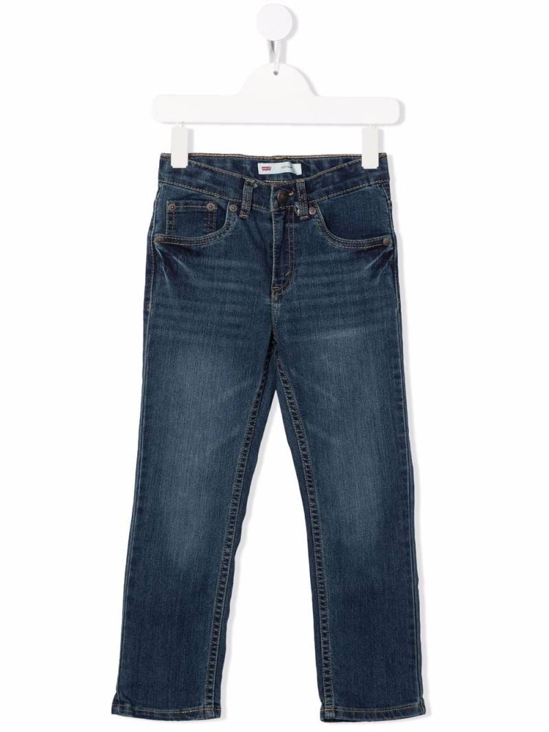 Levi's Kids straight-leg dark-wash jeans - Blue von Levi's Kids