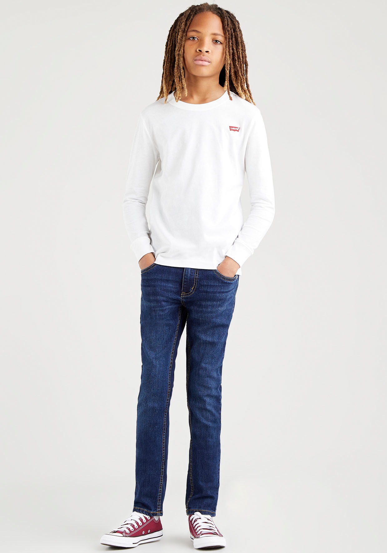 Levi's® Kids Skinny-fit-Jeans »LVB-510 SKINNY FIT JEANS« von Levi's® Kids