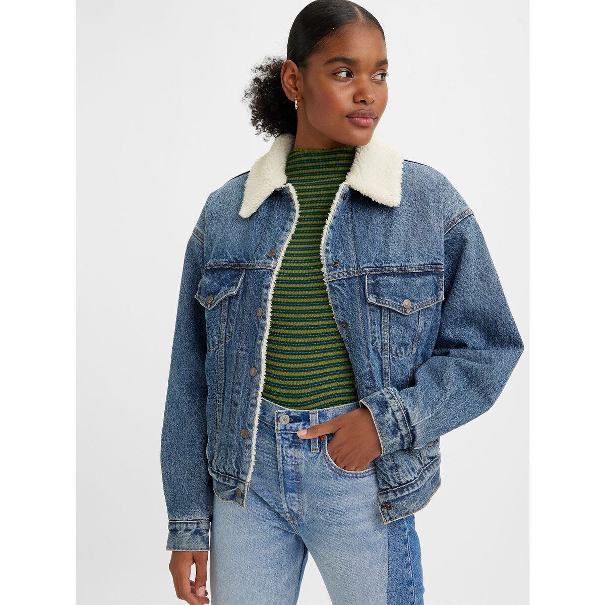 Blouson 90's Sherpa Trucker von Levi's