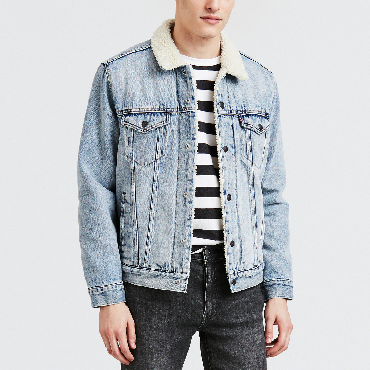 Trucker Jacket mit Teddyfleece-Futter von Levi's