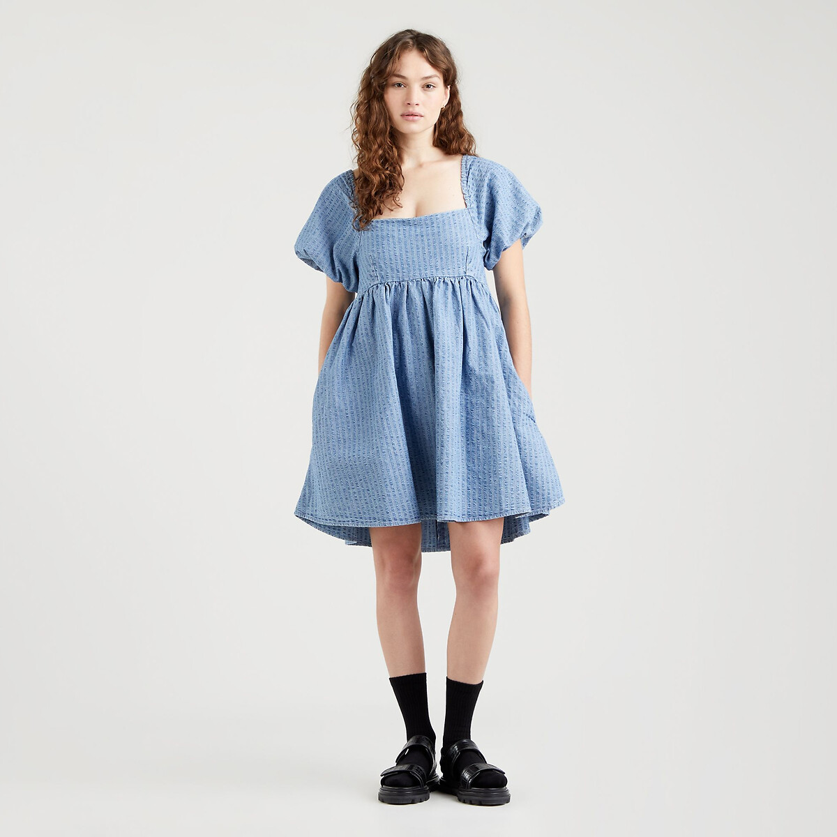 Kleid mit Ballonärmeln von Levi's