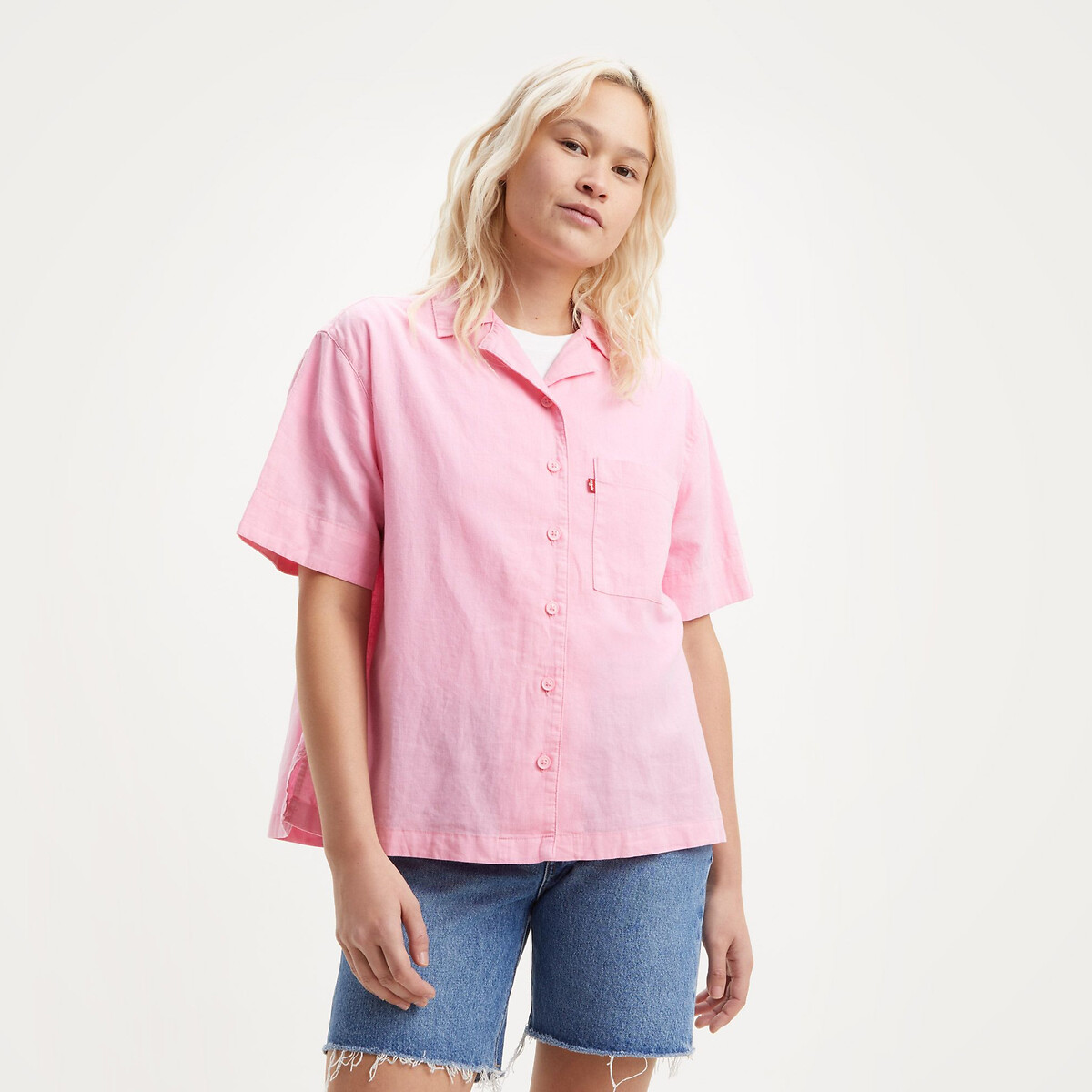 Kurze Bluse mit Reverskragen von Levi's