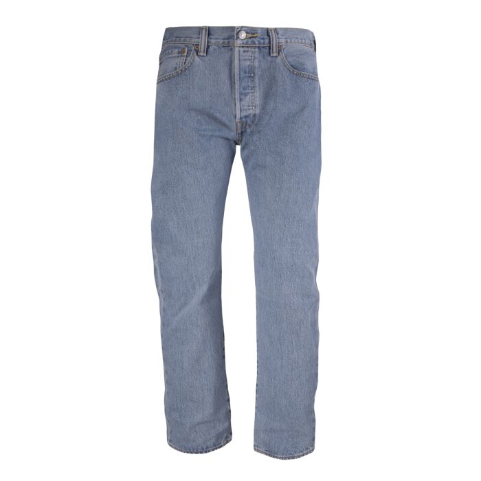 Levi's 501 Herren Jeans mit Knopfleiste, blue bleached, W40/L30 von Levi's