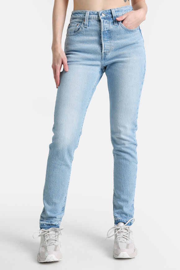 Levi's 501 High Rise Skinny Jeans L30 | Shine Up | Damen  | 25/30 von Levi's