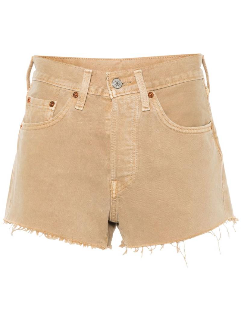 Levi's 501 cotton denim shorts - Neutrals von Levi's