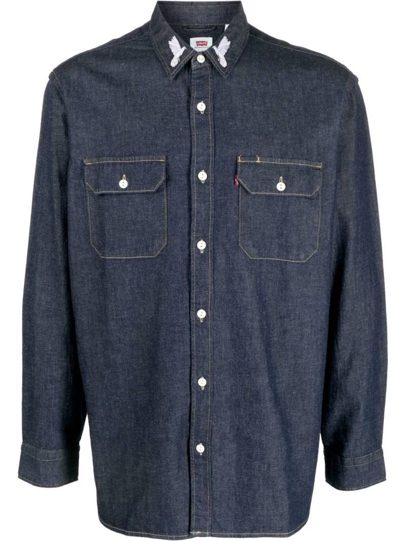 Levi's By 3.Paradis Jackson Worker Trucker shirt - Blue von Levi's