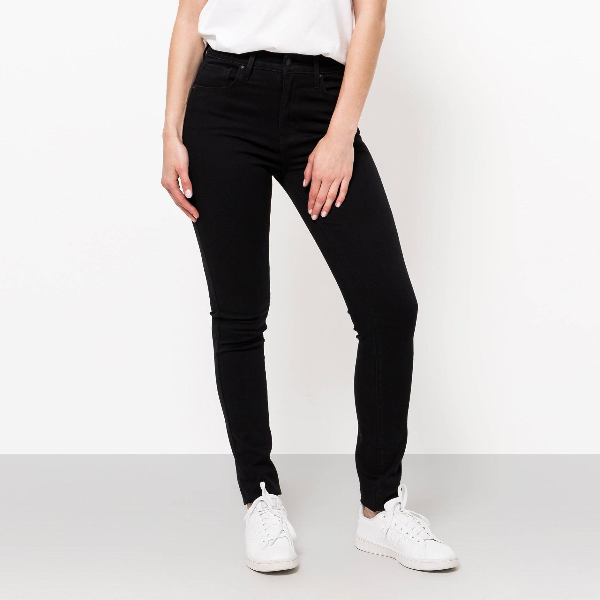 Jeans, High Rise Skinny Fit Damen Black L32/W26 von Levi's®