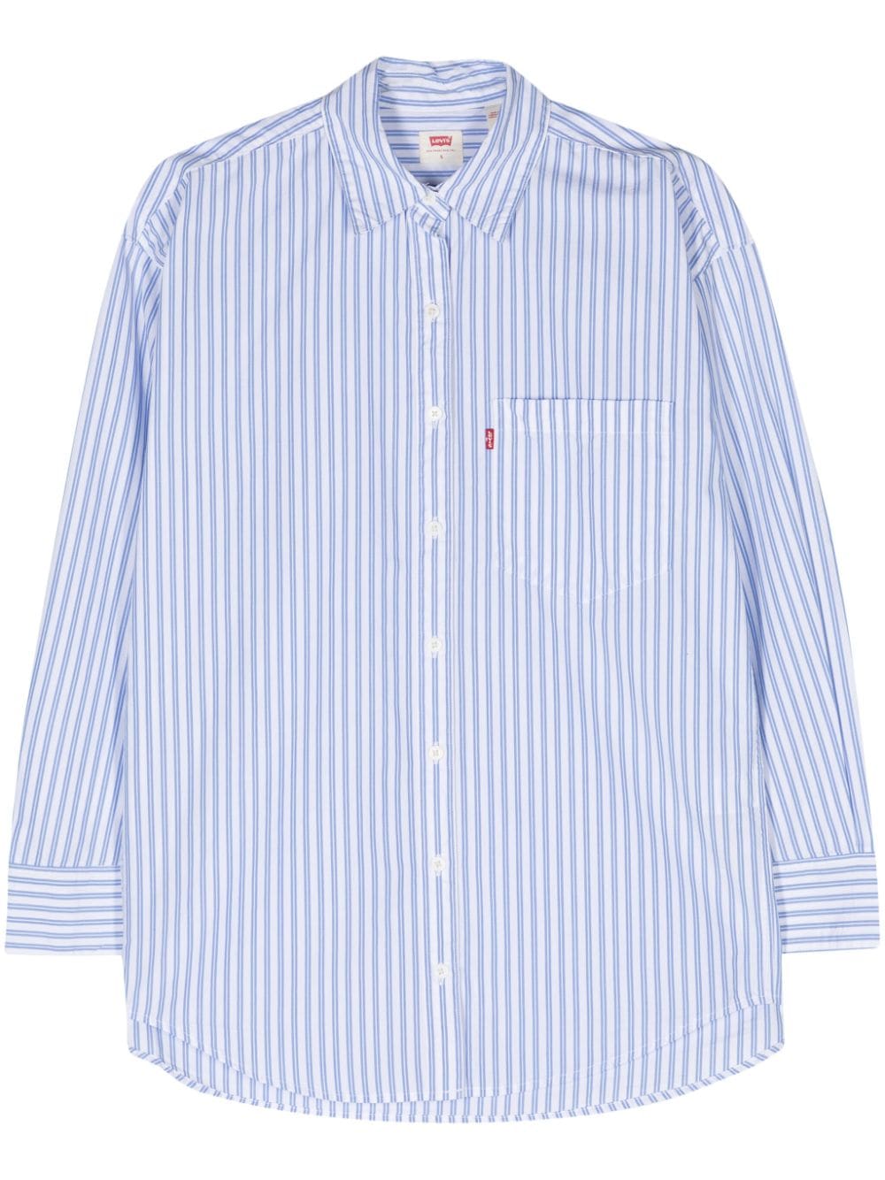 Levi's Nola striped cotton shirt - Blue von Levi's