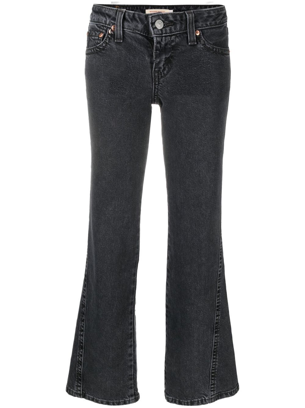 Levi's Noughties low-waist bootcut jeans - Black von Levi's