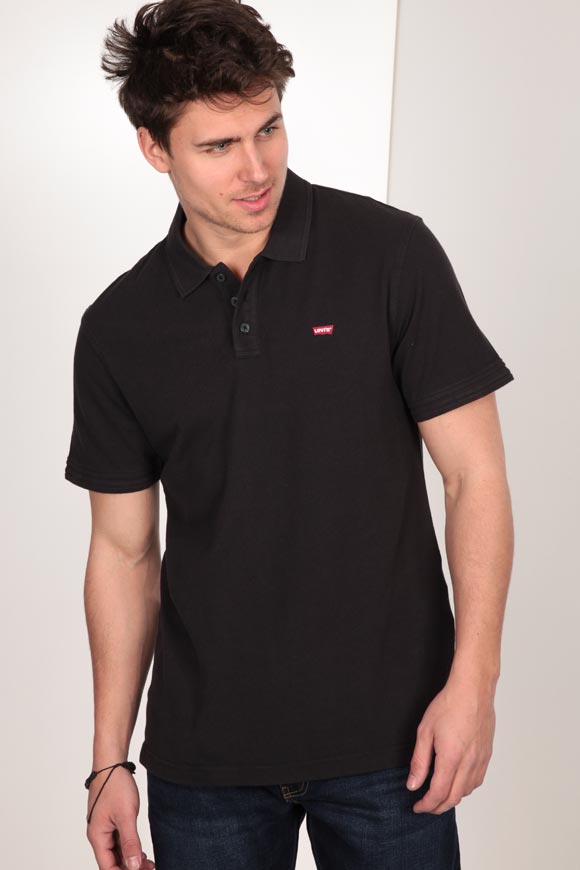 Levi's Poloshirt | Schwarz | Herren  | L von Levi's