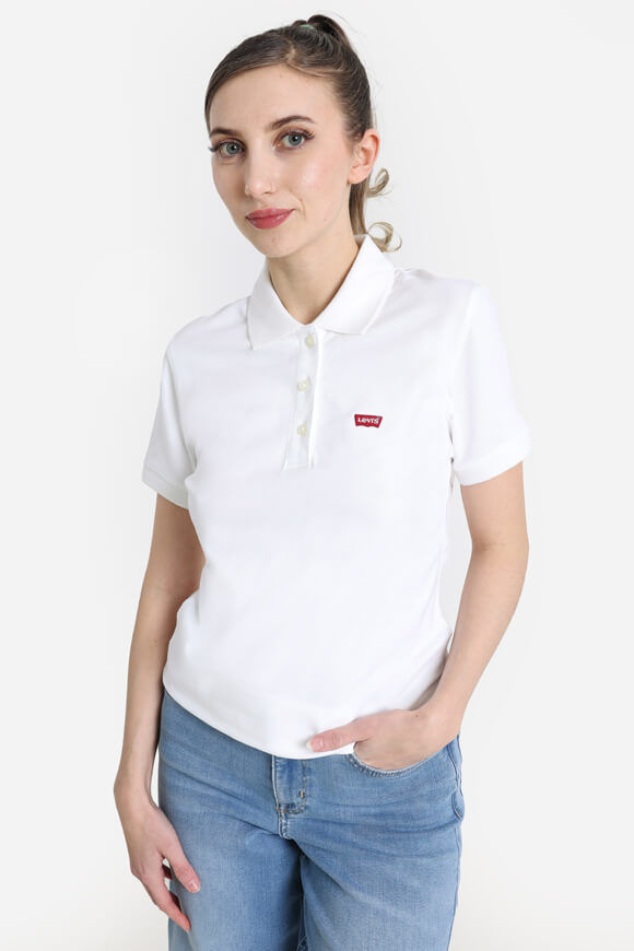 Levi's Poloshirt | White | Damen  | M von Levi's