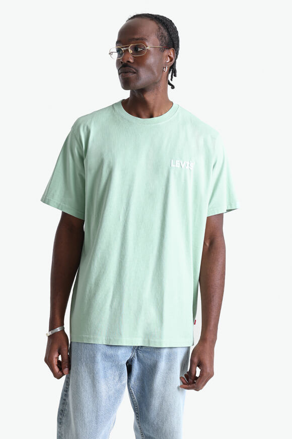 Levi's T-Shirt | Headline Aqua Foam | Herren  | S von Levi's