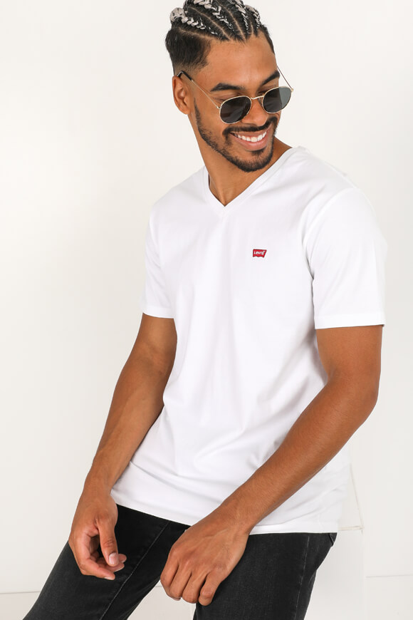 Levi's T-Shirt | Weiss | Herren  | S von Levi's