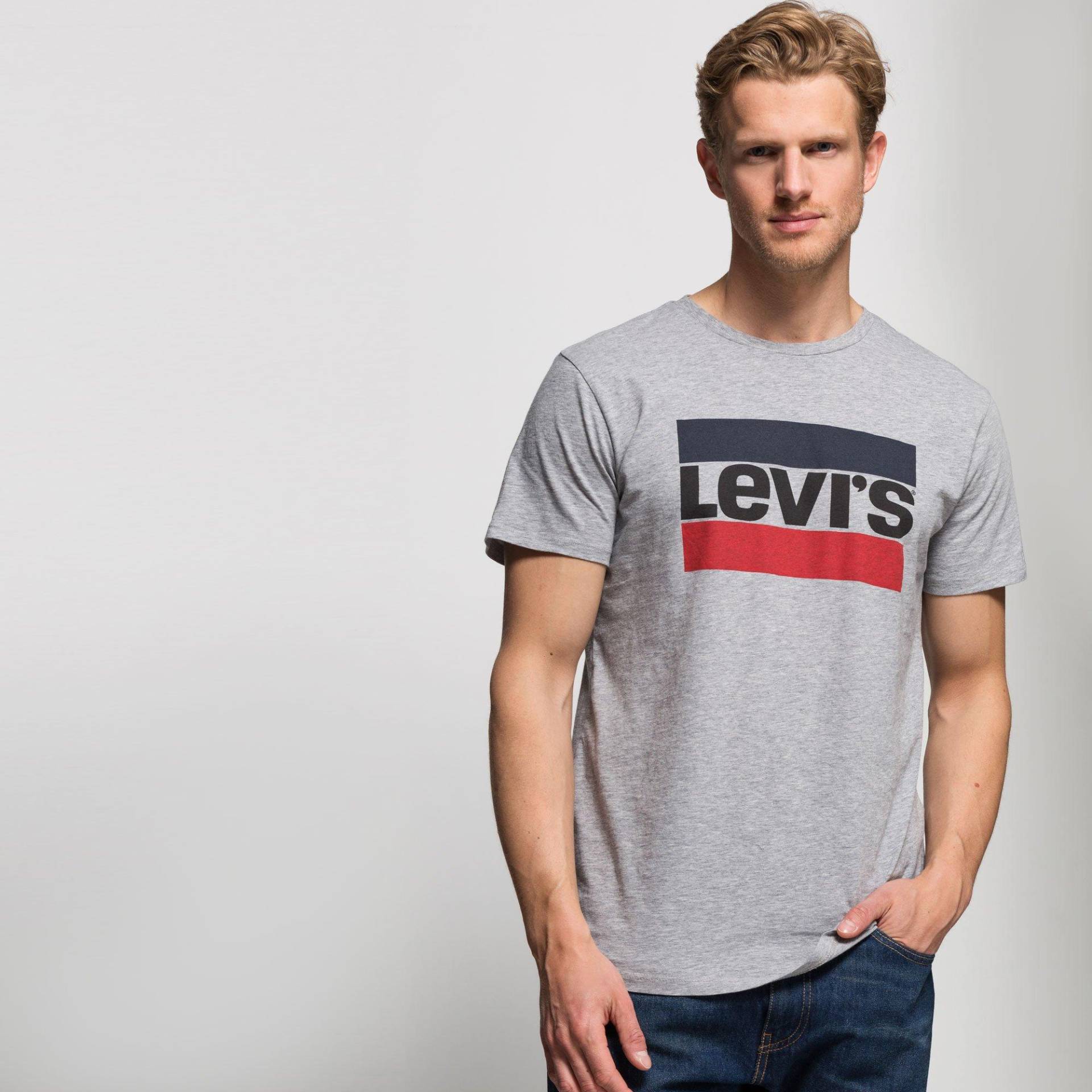 T-shirt, Modern Fit, Kurzarm Herren Weiss S von Levi's®