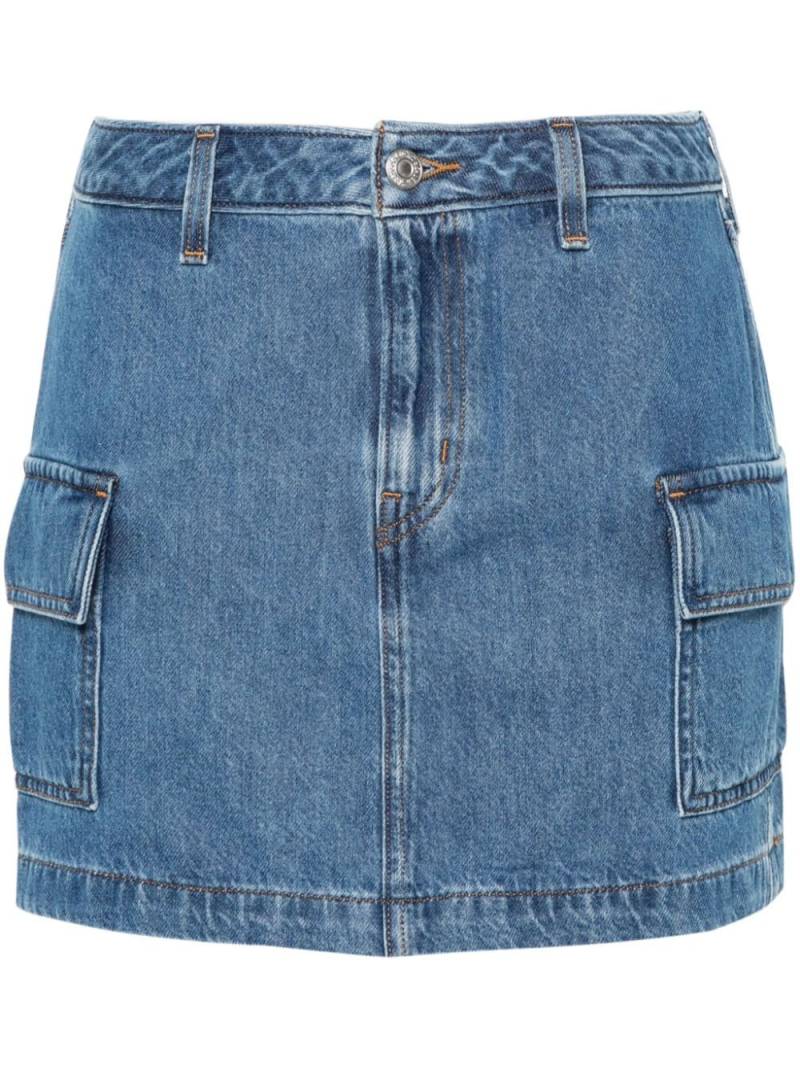 Levi's denim cargo skirt - Blue von Levi's