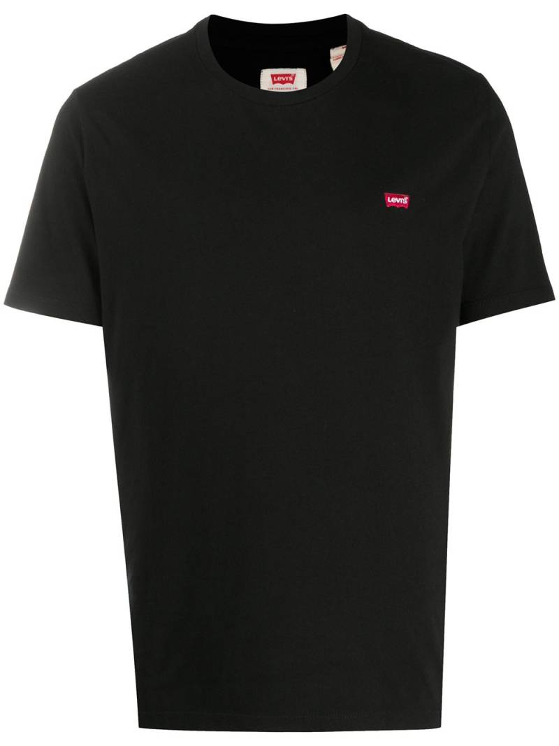 Levi's embroidered logo T-shirt - Black von Levi's