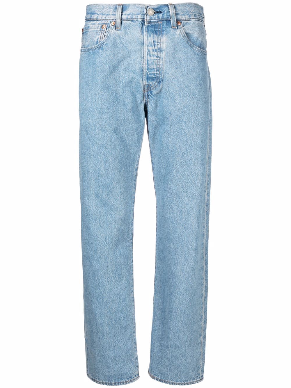 Levi's light-wash straight-leg jeans - Blue von Levi's