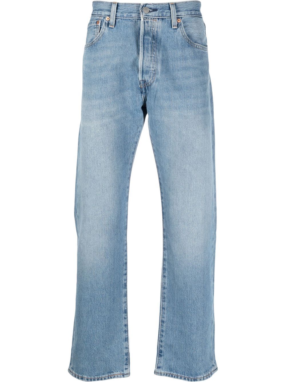 Levi's low-rise straight jeans - Blue von Levi's
