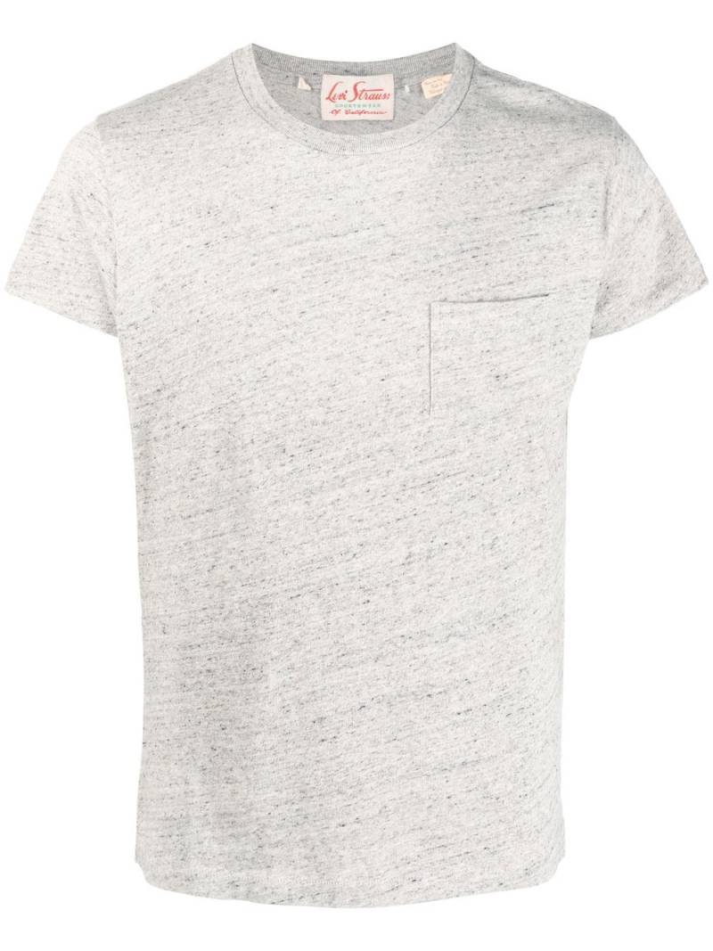 Levi's patch pocket cotton t-shirt - Grey von Levi's
