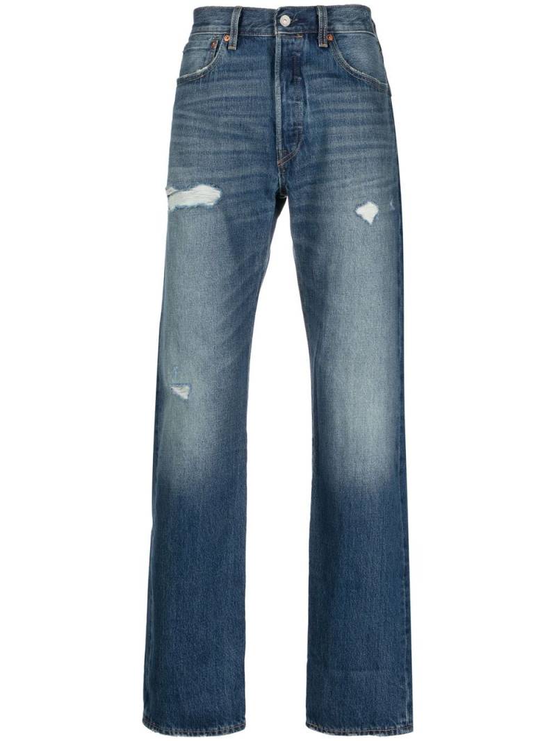 Levi's ripped bootcut jeans - Blue von Levi's